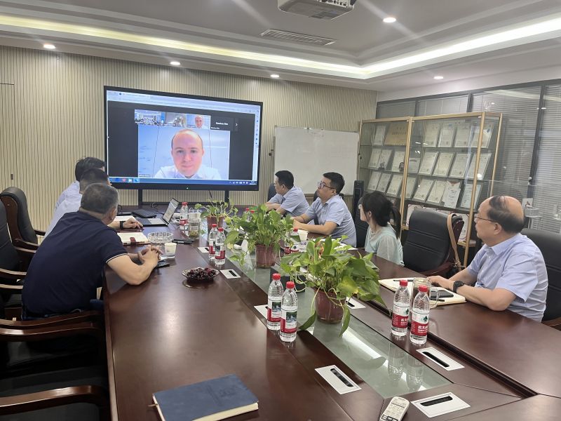 綠色冶煉賦能歐洲：陜西誠(chéng)達(dá)工業(yè)爐制造有限公司與阿爾巴尼亞客戶舉行線上交流會(huì)